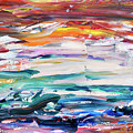 Distant Orca Painting by Teresa Moerer Distant Orca Painting by Teresa Moerer