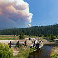 Dixie Fire Plume and Deer Creek Photograph by Mike Lee Dixie Fire Plume and Deer Creek Photograph by Mike Lee