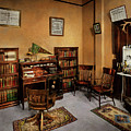 Doctor - The office of Dr Bomar 1917 Photograph by Mike Savad Doctor - The office of Dr Bomar 1917 Photograph by Mike Savad