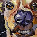 Dogsdon't smile do they? Painting by Barbara O'Toole Dogsdon't smile do they? Painting by Barbara O'Toole