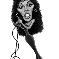 Donna Summer gray by Mike Scott