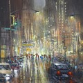 Downtown Rain by Tom Shropshire