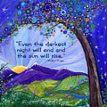 Dreaming Tree with Quote #2 Painting by Tanielle Childers Dreaming Tree with Quote #2 Painting by Tanielle Childers