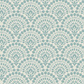 Dreamy Aztec floral design pattern by Thursina