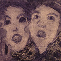 Dresden Dolls Mixed Media by Tiffany DiGiacomo Dresden Dolls Mixed Media by Tiffany DiGiacomo