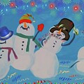 Drunkin Snowmen #1 by Cherry Vercher