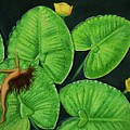 Drowning Painting by Kim McClinton Drowning Painting by Kim McClinton