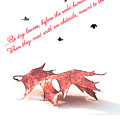 Dry Leaves Mixed Media by Moira Law Dry Leaves Mixed Media by Moira Law