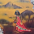 Dry Painting by Try Cheatham Dry Painting by Try Cheatham