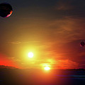 Dusk on Earth Two Digital Art by Don White Artdreamer Dusk on Earth Two Digital Art by Don White Artdreamer