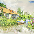 Dutch Sketch Digital Art by Ariadna De Raadt Dutch Sketch Digital Art by Ariadna De Raadt