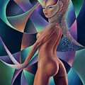 Dynamic Queen III Painting by Ricardo Chavez-Mendez Dynamic Queen III Painting by Ricardo Chavez-Mendez