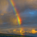 Early Evening Rainbow by John Bauer