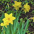 Early Spring Garden by Kathi Isserman