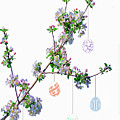 Easter Egg Tree Mixed Media by Moira Law Easter Egg Tree Mixed Media by Moira Law
