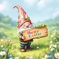 Easter Gnome by Kim Hojnacki