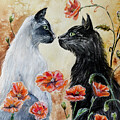 Ebony and Ivory Friends by Melinda Hughes-Berland
