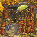 Visitor Digital Art by EvanArt - Evan Miller Visitor Digital Art by EvanArt - Evan Miller