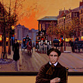 Edouard Cortes Paris Painting by Paul Meijering