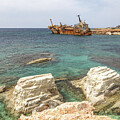 Edro lll Shipwreck #4 by Shirley Mitchell