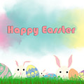 Eggs and Bunnies Mixed Media by Moira Law Eggs and Bunnies Mixed Media by Moira Law