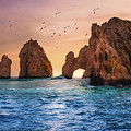 El Arco at Sunset Photograph by Sebastian Musial El Arco at Sunset Photograph by Sebastian Musial