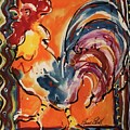 El Pollo Painting by Elaine Elliott El Pollo Painting by Elaine Elliott