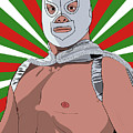 El Santo el luchador mexicano Digital Art by Marisol VB El Santo el luchador mexicano Digital Art by Marisol VB