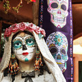 Elegant Skull - Day of the Dead Photograph by Susan Rissi Tregoning Elegant Skull - Day of the Dead Photograph by Susan Rissi Tregoning