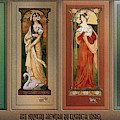 Elisabeth Sonrel Art Nouveau Maiden Bird Series Painting by Rolando Burbon Elisabeth Sonrel Art Nouveau Maiden Bird Series Painting by Rolando Burbon