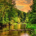 Elk River at Sunset Photograph by Shelia Hunt Elk River at Sunset Photograph by Shelia Hunt