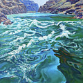 Emerald Alley Painting by Page Holland Emerald Alley Painting by Page Holland