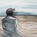 Emerge Painting by Pamela Schwartz Emerge Painting by Pamela Schwartz