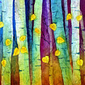 Enchanted Forest Painting by Hailey E Herrera Enchanted Forest Painting by Hailey E Herrera