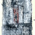 Enclosed Figure Painting by David Euler Enclosed Figure Painting by David Euler