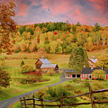 End of a Vermont Day in Autumn Photograph by Jeff Folger End of a Vermont Day in Autumn Photograph by Jeff Folger