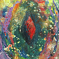 Energy of Red Painting by Maria Meester Energy of Red Painting by Maria Meester