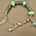 European Unity in Trinity Gratitude Bracelet by Michele Myers