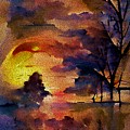 Evening Landscape by David Lane