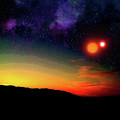 Exoplanet Moon Rise Digital Art by Don White Artdreamer Exoplanet Moon Rise Digital Art by Don White Artdreamer
