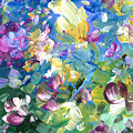 Explosion Of Joy 22 Dyptic 01 Painting by Miki De Goodaboom Explosion Of Joy 22 Dyptic 01 Painting by Miki De Goodaboom