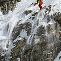 Extreme Skiing Competition Skier - Snowbird, Utah Photograph by Brett Pelletier Extreme Skiing Competition Skier - Snowbird, Utah Photograph by Brett Pelletier