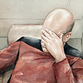 Facepalm Painting by Olga Shvartsur Facepalm Painting by Olga Shvartsur