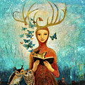 Faerae Forest Story Painting by Shijun Munns Faerae Forest Story Painting by Shijun Munns