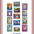 Falboart Tooth Chart 2 Painting by Anthony Falbo Falboart Tooth Chart 2 Painting by Anthony Falbo