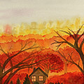 Fall Colors Painting by Lisa Neuman Fall Colors Painting by Lisa Neuman