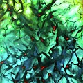 Falling Painting by Michael Lang Falling Painting by Michael Lang
