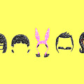 Family Silhouette Drawing by Darrell Foster Family Silhouette Drawing by Darrell Foster