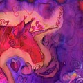 Fanciful Love Unicorn by Sandy Rakowitz
