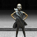 Fearless Girl Sculpture Manhattan by Christine Ley